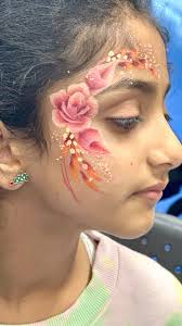 Just a few of the many faces painted...