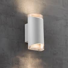 Get free shipping on qualified white outdoor wall lighting or buy online pick up in store today in the lighting department. Nordlux Arn Up Down White Outdoor Wall Light 45481001 At Ukes