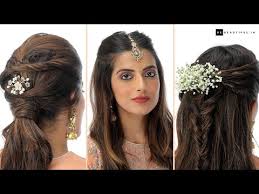 Short hairstyles tend to be more in style than before. Eid 2020 Hairstyles For Long Short Hair Hair Tutorial In Hindi By Knot Me Pretty Be Beautiful Youtube