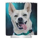 Happy Dog Painting by Wendi Tooth