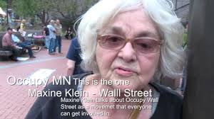 Maxine Klein MN Occupy Wall Street -canon xf100