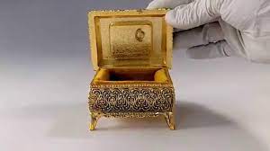 The san francisco music box company floral jewelry music box. Sankyo Music Box Youtube