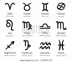 Cancer (born june 22 to july 1) and cancer ascendant 0 to 10 degrees cancer: Zodiac Symbols Vector Photo Free Trial Bigstock