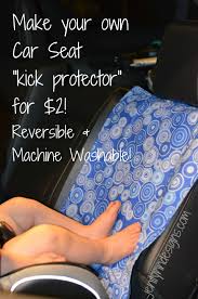 Diy Car Seat Kick Protector Diy Car Car Seats Diy Baby Stuff