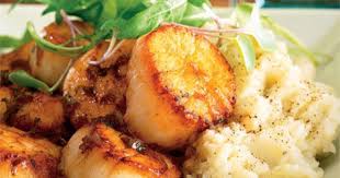 Recette De Petoncles Sautes Sauce Aux Echalotes Et Au Vin Blanc Coup De Pouce Healthy Cooking Food How To Cook Fish