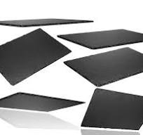 Käseteller, natürliche schwarze Schieferplatten, 25 x 15 cm, moderne  Geschirrteller, Schieferplatten für die Gastronomie, Sushi-Teller,  Dessertteller, ...