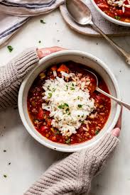 Tomato soup, cooked white rice, chopped green bell pepper, less sodium beef broth and 4 more. Moroccan Stuffed Pepper Soup Recipe Little Spice Jar