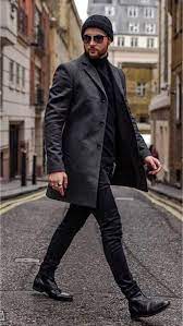 20 Elegant Winter Fashion Outfits Ideas For Men In 2019 14 Winter Outfits Men Mens Winter Fashion Black Outfit Men