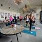 YOGA + WINE at LARC HILL event in Chelan, WA