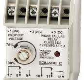 Square D 8430MPDV20 Failure Relay