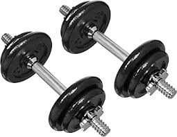 For using dumbbells, you first have to know how much weight you like to use as a beginner. Amazon Com Amazon Basics Adjustable Barbell Dumbbells Weight Lifting Set With Case 38 Pounds Black Sports Outdoors