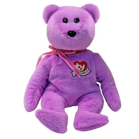 A — Ty Beanie Baby bear