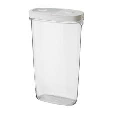 Ikea 365 Jar With Lid Ikea Remove The Lid Completely To Fill The Jar And Open Half The Lid To Mak 365 Jar Recipientes De Almacenamiento De Comida Almacen Ikea