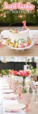 Secret Garden 1st Birthday Party Girls Birthday Party Decorations Garden Party Birthday Birthday Party Decorations