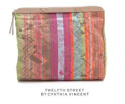Twelfth St By Cynthia Vincent Embroidered Folder Over Edan Neon Jacquard Clutch 67 Off Retail