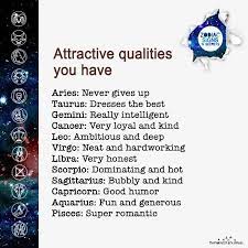 Respect what you are, what you have. Attractive Qualities Signs Have Zodiac Signs Chart Zodiac Sign Traits Zodiac Sign Facts