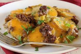 Betty Crocker Scalloped Potatoes Ground Beef Ground Beef Casserole Recipes Ground Beef Casserole Beef Casserole Recipes