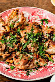 Garlicky Chicken With Lemon Anchovy Sauce Recipe Recipe Recipes Poultry Recipes Chicken Recipes