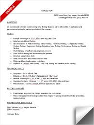 What to write in the electrical engineer objectives. Test Engineer Resume Sample Myjobsearch Com