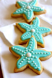 Starfish Sugar Cookies Starfish Cookies Cookie Decorating Summer Cookies