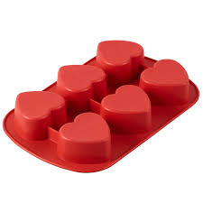 Wilton Mini Silicone Heart Mold 6 Cavity Mold For Heart Shaped Cookies And Candy Buy Online At Best Price In Uae Amazon Ae These silicone molds are the perfect tool for molding cold foods: amazon ae