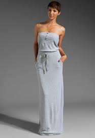 Juicy Couture Micro Terry Tube Maxi Dress Tube Maxi Dresses Beautiful Casual Dresses Juicy Couture Dress