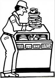 Some of the colouring page names are kitchen utensils and appliances stock illustration, clipart of a black and white lineart clothes line with, personal hygiene coloring at, microwave oven coloring home appliances, cartoon of a sad front loader washing machine royalty, bear inthe big blue house doing dishes. Dish Washing Machine Coloring Page Coloring Pages Printable Coloring Pages Coloring Pages For Kids