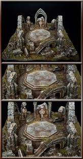 Ruins Of The Mausoleum Dungeons And Dragons Homebrew Castle Crafts Dnd Miniatures