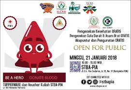 Aksi donor darah yang digelar pimpinan pusat (pp) angkatan muda partai golkar (ampg) dalam rangka membantu palang merah indonesia (pmi) dan masyarakat target dari kegiatan hasil kerja sama pp ampg, the allwyn dan pmi dki jakarta yaitu mengumpulkan darah dari 1.000 pendonor. Donor Darah Yuk