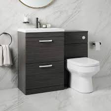 toilet and sink unit