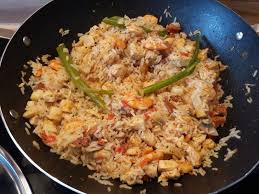 Wok Riz Poulet Crevettes Recette Riz Au Poulet Recettes Wok Cuisine Au Wok