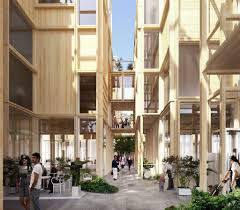 Claas Ajap14 Eole Coeur D Ilot Maison Ossature Bois Logements Collectifs Architecture Bois