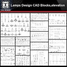 Free cad+bim blocks, models, symbols and details. Lamps Design Autocad Blocks Elevation Collections All Kinds Of Lamps Cad Blocks Free Download Architectural Cad Drawings
