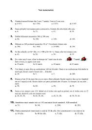 We did not find results for: Test MatematicÄƒ Worksheet
