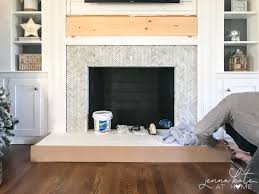 Before you hire a tile and countertop contractor in neuses an der eichen, bavaria, shop through our network of over 21 local tile and countertop contractors. How To Tile A Brick Fireplace Jenna Kate At Home