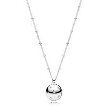 Pandora Moon And Stars Necklace A Secret Treasure Around Your Neck Open The Sterling Silver Pendant Pandora Necklace Star Necklace Star Pendant Necklace