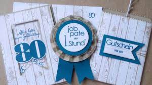 Es soll, da bin ich darum möchten wir dir folgende geschenke machen: Geschenke Zum 80 Geburtstag Fur Einen Mann Youtube