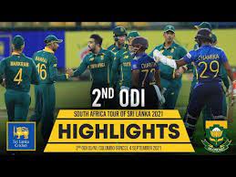 Jul 02, 2021 · sri lanka vs south africa upcoming sl. 2nd Odi Highlights Sri Lanka Vs South Africa 2021 Youtube