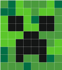 Thus circle charts are often used as guides to give a clear idea of how to arrange the blocks to build circles of varying sizes. Download Hd Minecraft Creeper Face Wall Decals Stickaz Minecraft Creeper Face Transparent Png Image Nicepng Com