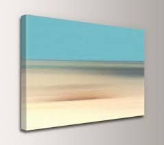 This print of corals in aqua and blue are at the same time natural and abstract. Amazon Com Coastline Aqua Blue And Tan Abstract Landscape Wall Decor Handmade