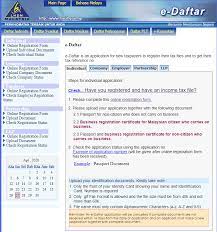 I can't register for an account. Http Www Hasil Gov My Pdf Pdfam Lhdnm Efiling Guide For Ebe Pdf