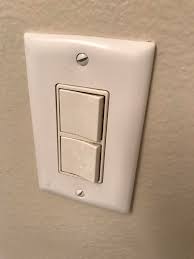Thought Ideas Bottom Switch Is For Bathroom Light Which Is A Tp Link Smart Bulb So It Can Stay A Dumb Switch But Top Switch Controls 8 Decorative Lights Around The Vanity