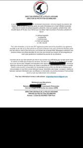 Il se fait passer pour outlook mais il est mal rédigé. Les Infos De 18h Attention Aux Faux Mails De La Brigade De Protection Des Mineurs