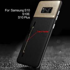 Zipper leather wallet case for samsung s20 s10 s8 s9 plus note 20 10 9 removable. Leather Card Holder Slim Phone Case For Samsung Galaxy S10 Case Hard Back Cover Case Thin For Samsung Galaxy S10e S10 Plus Case Fitted Cases Aliexpress
