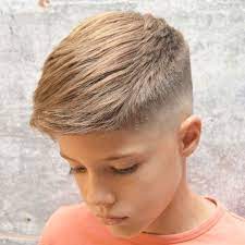 Fade haircuts for little boys also look particularly fresh. Pin On Boys Haircuts