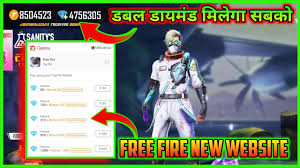 This is one of the most used diamond generators to get unlimited diamonds in free fire. Free Fire New Website Get Double Diamonds Mg More Youtube