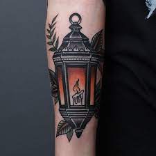 This tattoo also reminds him of the spookier season and halloween times thus, the carving of a pumpkin inspired by halloween. Lantern Tattoo These 42 Lantern Tattoo Ideas Will Light Up Your Life