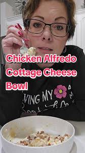 Blackened Chicken Cottage Cheese Alfredo