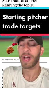 Top starting pitchers who could be moved at MLB trade deadline #greenscreen  #rays #mlbtiktok #mlbtiktoks #dodgers #mlb #bluejays #mlbbttofficial #cubs  #yankees #angels #redsox #pitcher #frankiemontas ...