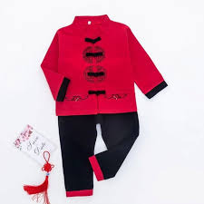 •baju pendek yang dipadankan dengan seluar. Kids Long Sleeves Samfu Cheongsam Kids Boy Chinese New Year Cny Baju Raya Cina Budak Lelaki Shopee Malaysia